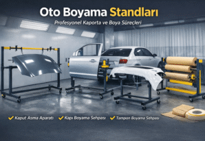 Oto Boyama Standları Nedir? Profesyonel Kaporta ve Boya Süreçlerinde Verimlilik Rehberi