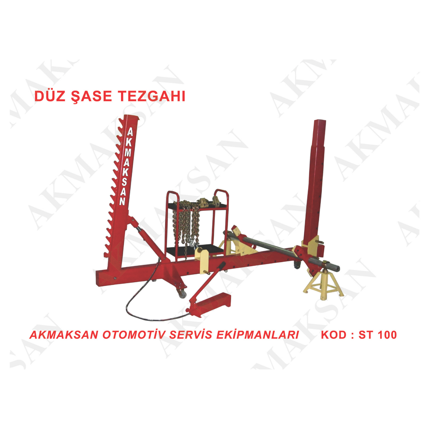 Düz Şase Çektirme Tezgahı 1 Düz Şase Çektirme Tezgahı 10 Ton