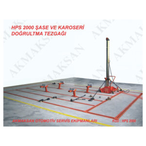 HPS 2000 şase düzeltme tezgahı