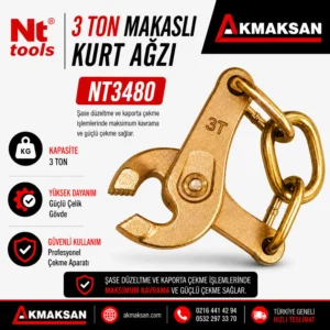 3 Ton Makaslı Kurt Ağzı NT3480