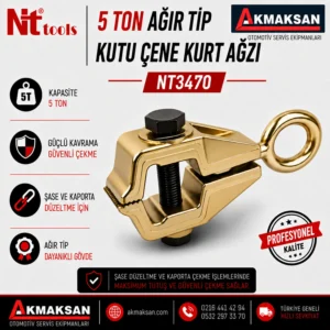 5 Ton Ağır Tip Kutu Çene Kurt Ağzı NT3470