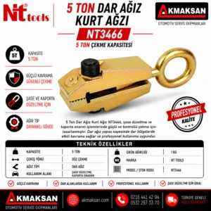 5 Ton Dar Kurt Ağzı NT3466