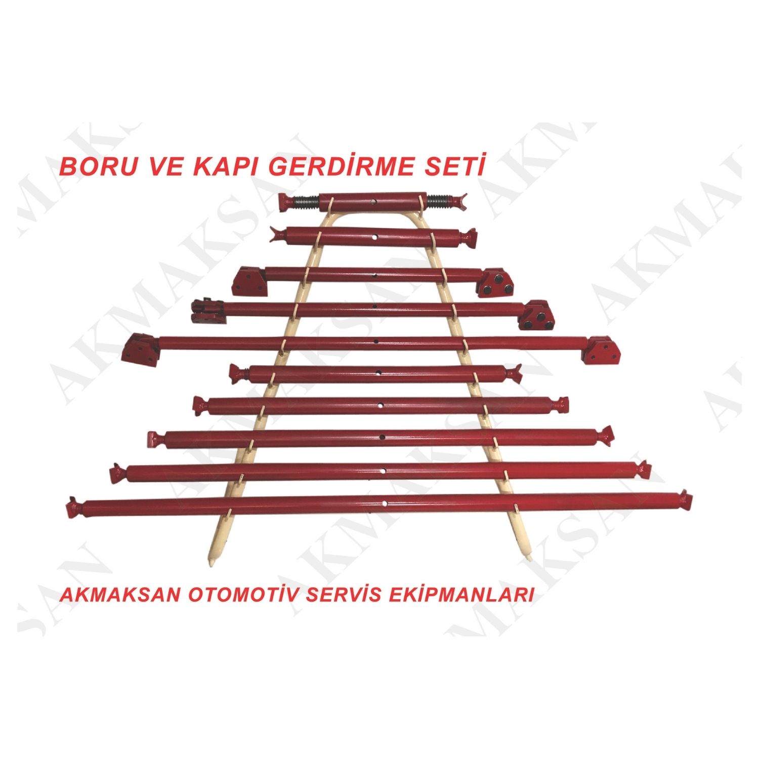 Boru ve kapı gerdirme seti, profesyonel kaporta düzeltme aparatı