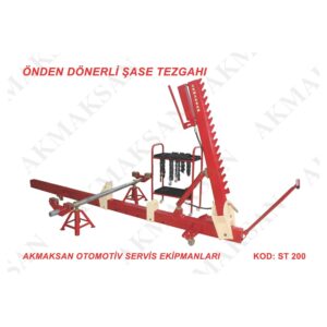 Önden dönerli şase doğrultma tezgahı
