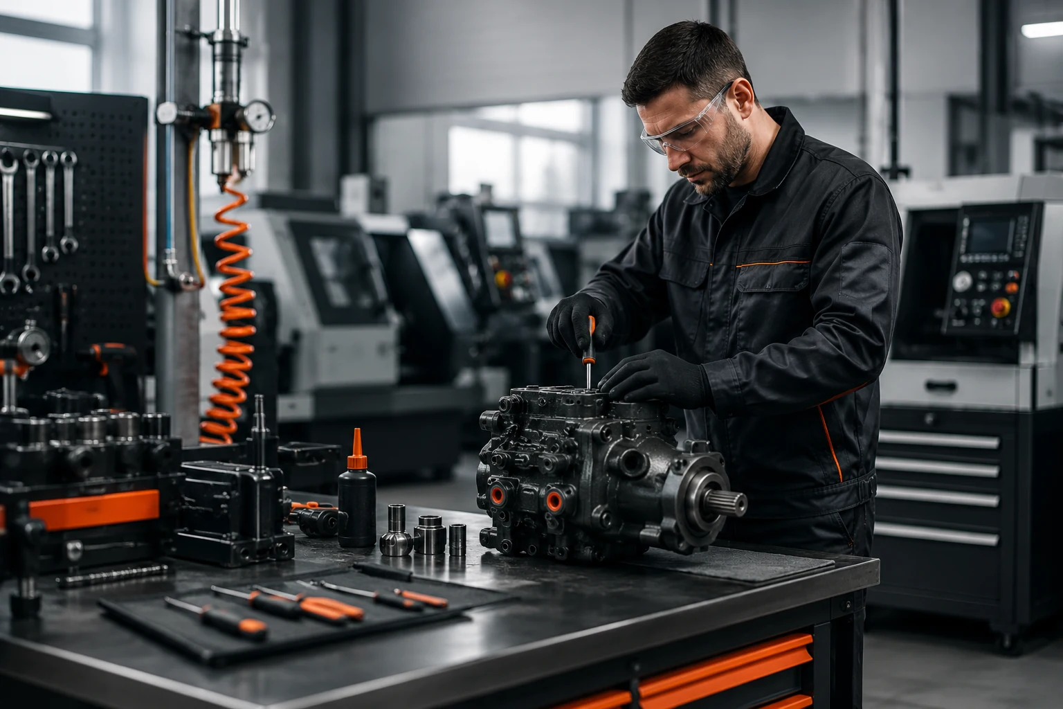 Oto servis ekipmanları teknik servis tamir ve onarım